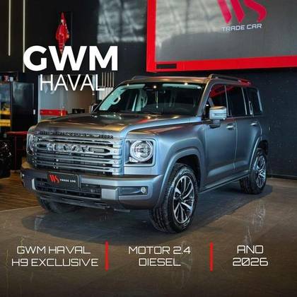 GWM HAVAL H9 2.4 TURBO DIESEL EXCLUSIVE 4X4 AUTOMÁTICO